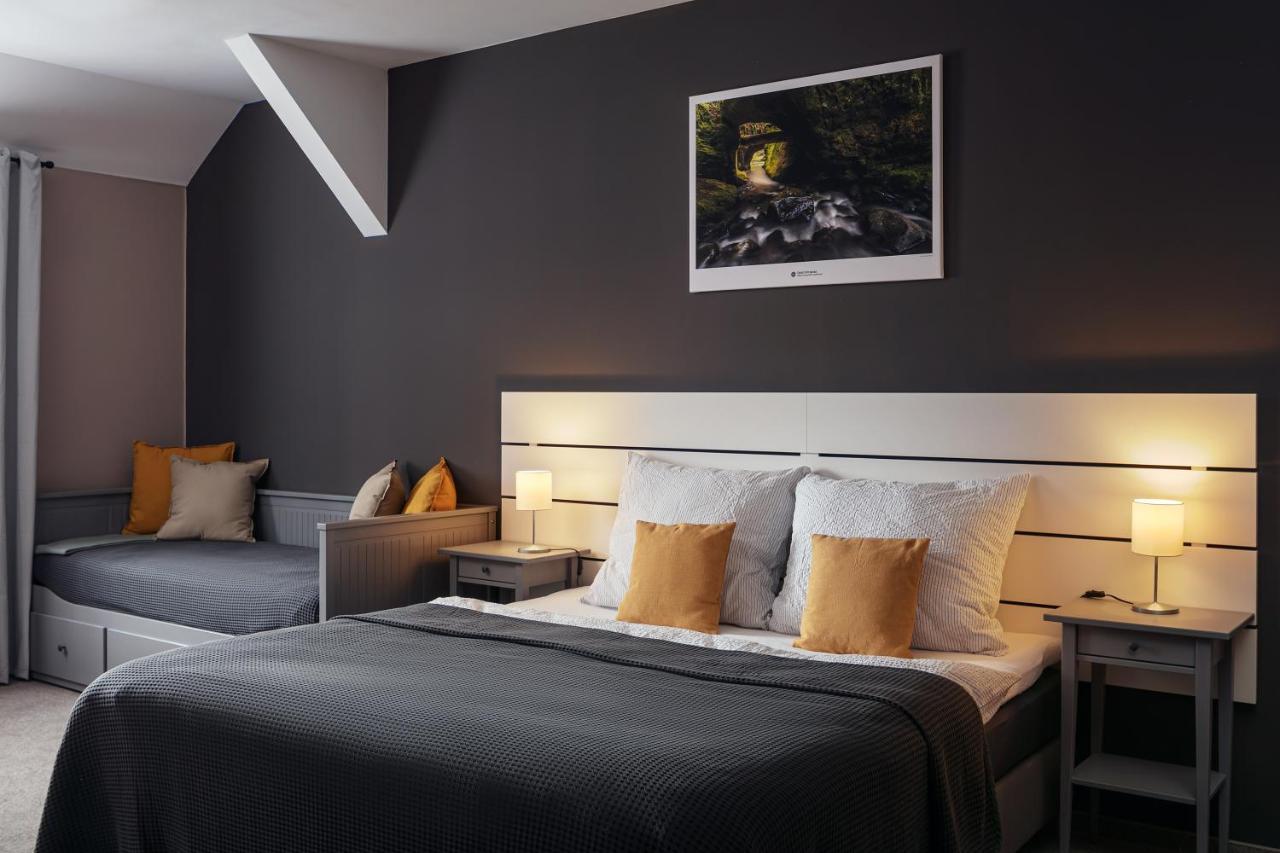 Apartman - Dum Ceskeho Svycarska Krásná Lípa Dış mekan fotoğraf