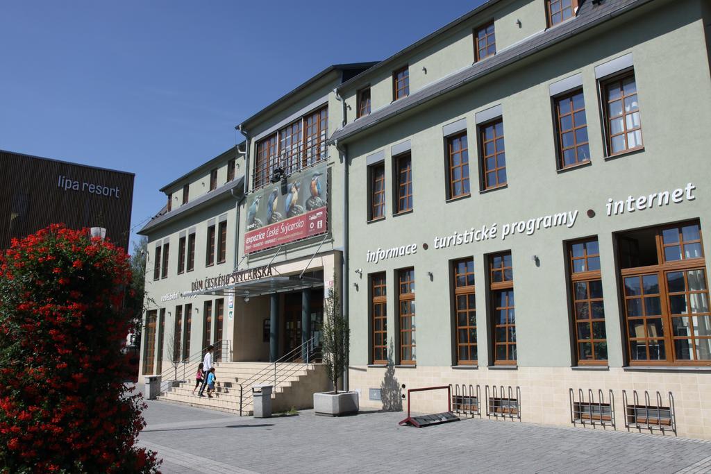 Apartman - Dum Ceskeho Svycarska Krásná Lípa Dış mekan fotoğraf